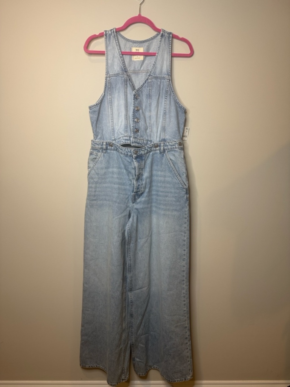 We The Free Better Together Detachable Vest and Jeans Western Boho Size 31